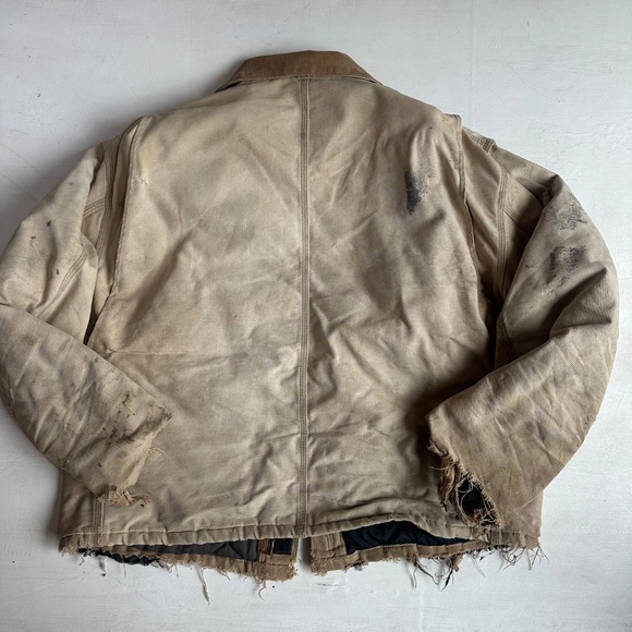Carhartt Vintage Detroit Distressed Faded Arctic Insulated Jacket - Picture 9 of 9